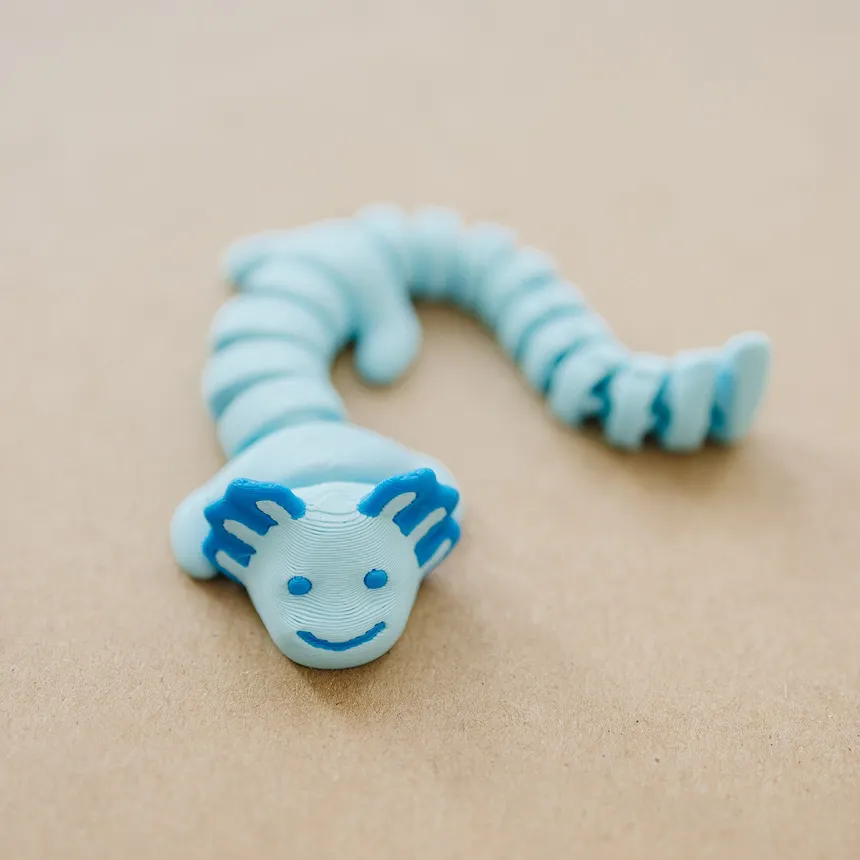 Flexi Animal 3D printed fidget toy